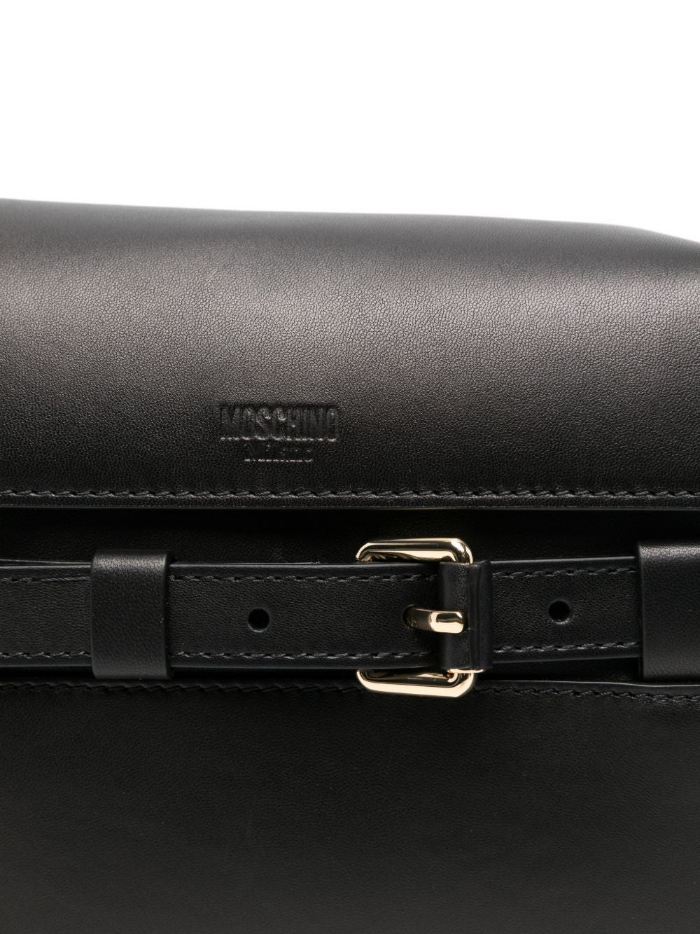 Borsa a spalla tie-me in nero Moschino - donna 
