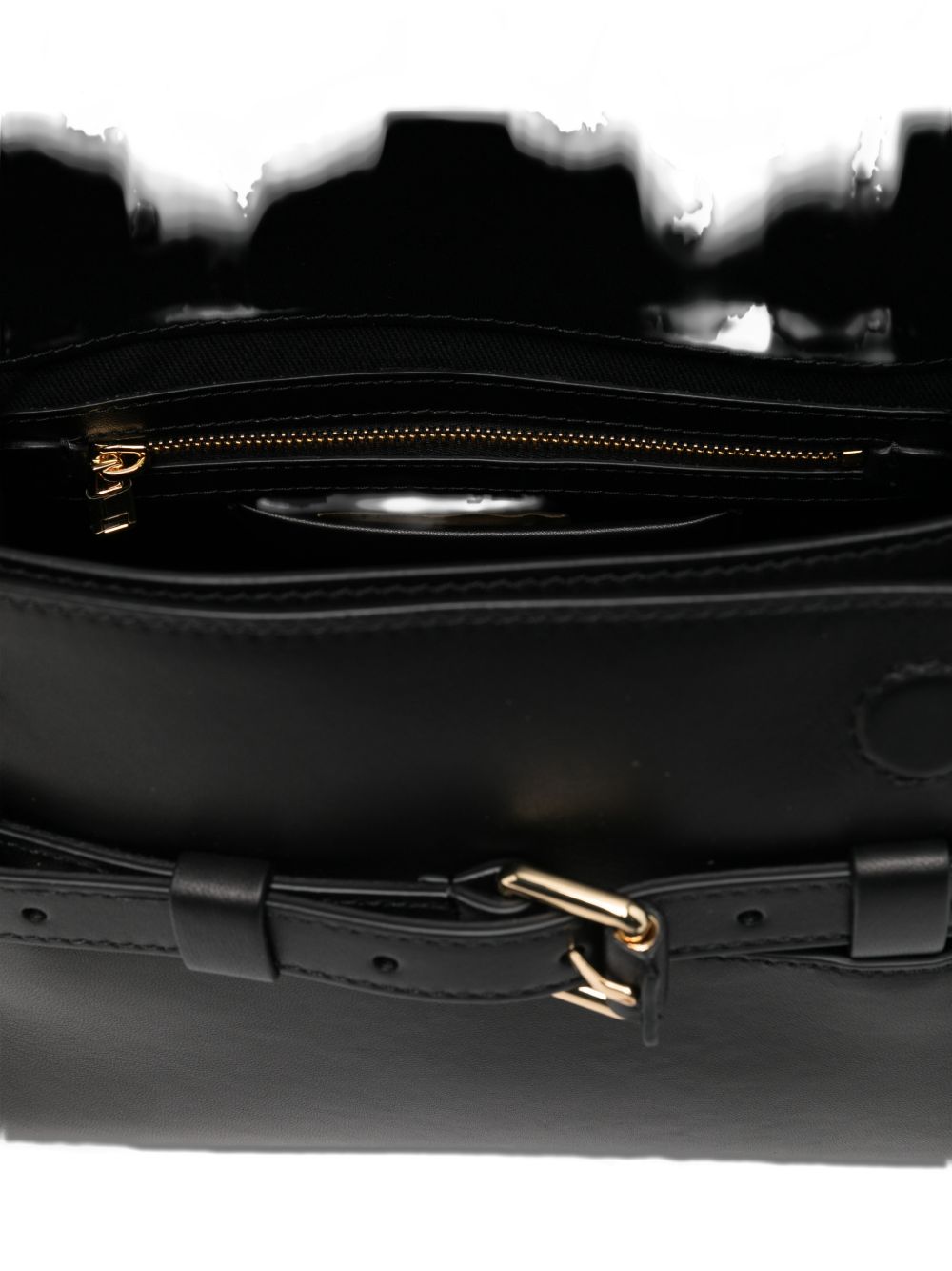 Borsa a spalla tie-me in nero Moschino - donna 