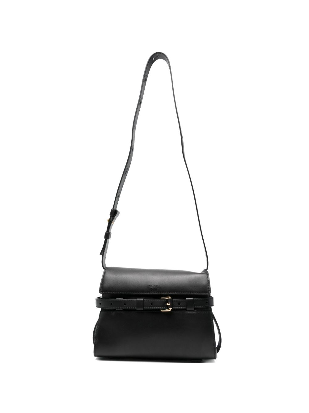 Borsa a spalla tie-me in nero Moschino - donna 