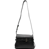 Borsa a spalla tie-me in nero Moschino - donna 