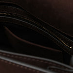 Borsa a spalla tie-me in suede nero Moschino - donna 
