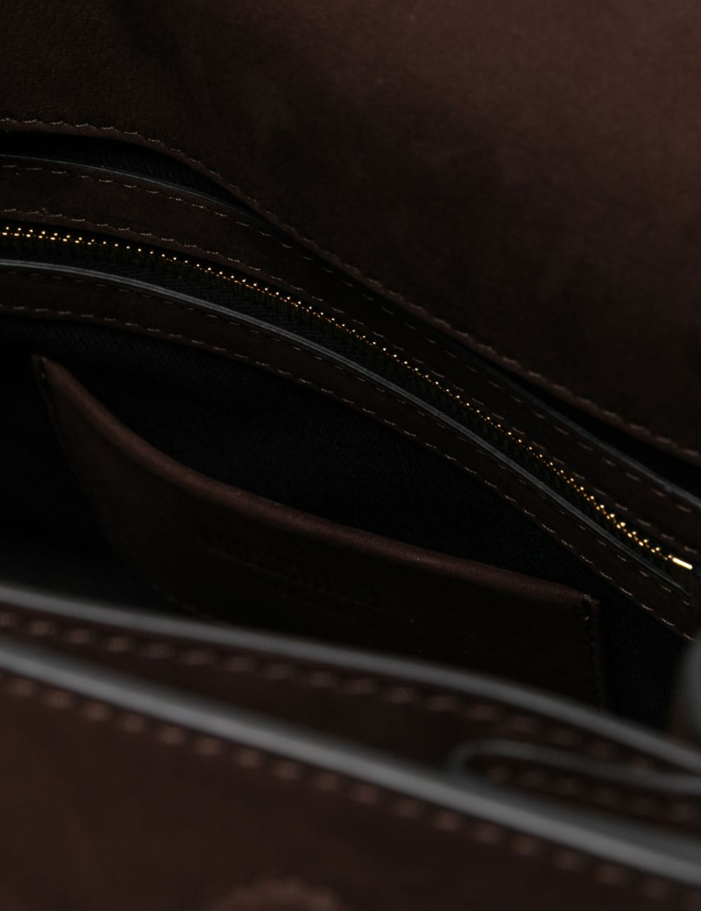 Borsa a spalla tie-me in suede nero Moschino - donna 