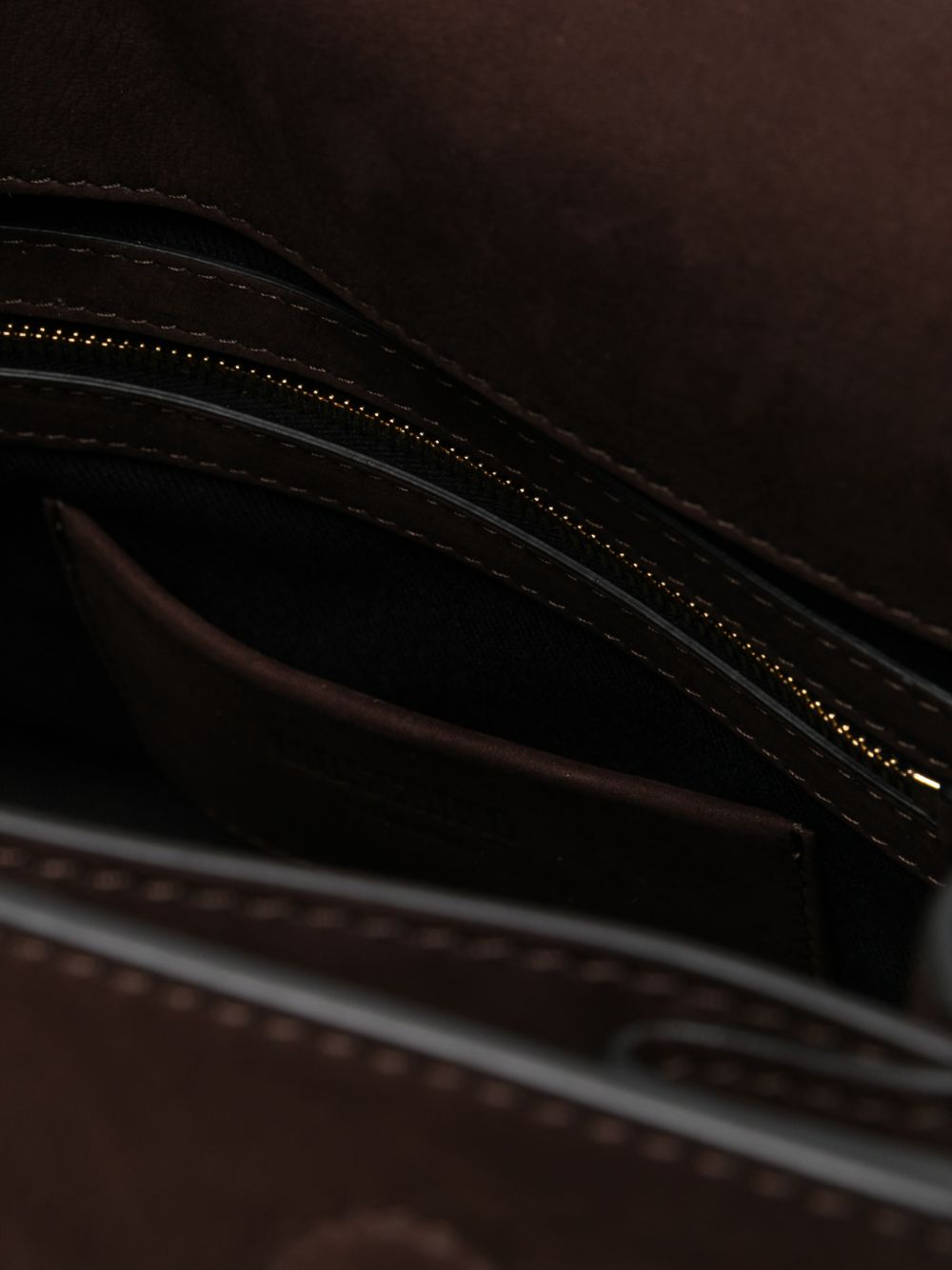 Borsa a spalla tie-me in suede nero Moschino - donna 