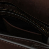 Borsa a spalla tie-me in suede nero Moschino - donna 
