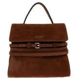 Borsa a mano piccola Tie Me in marrone Moschino - donna 