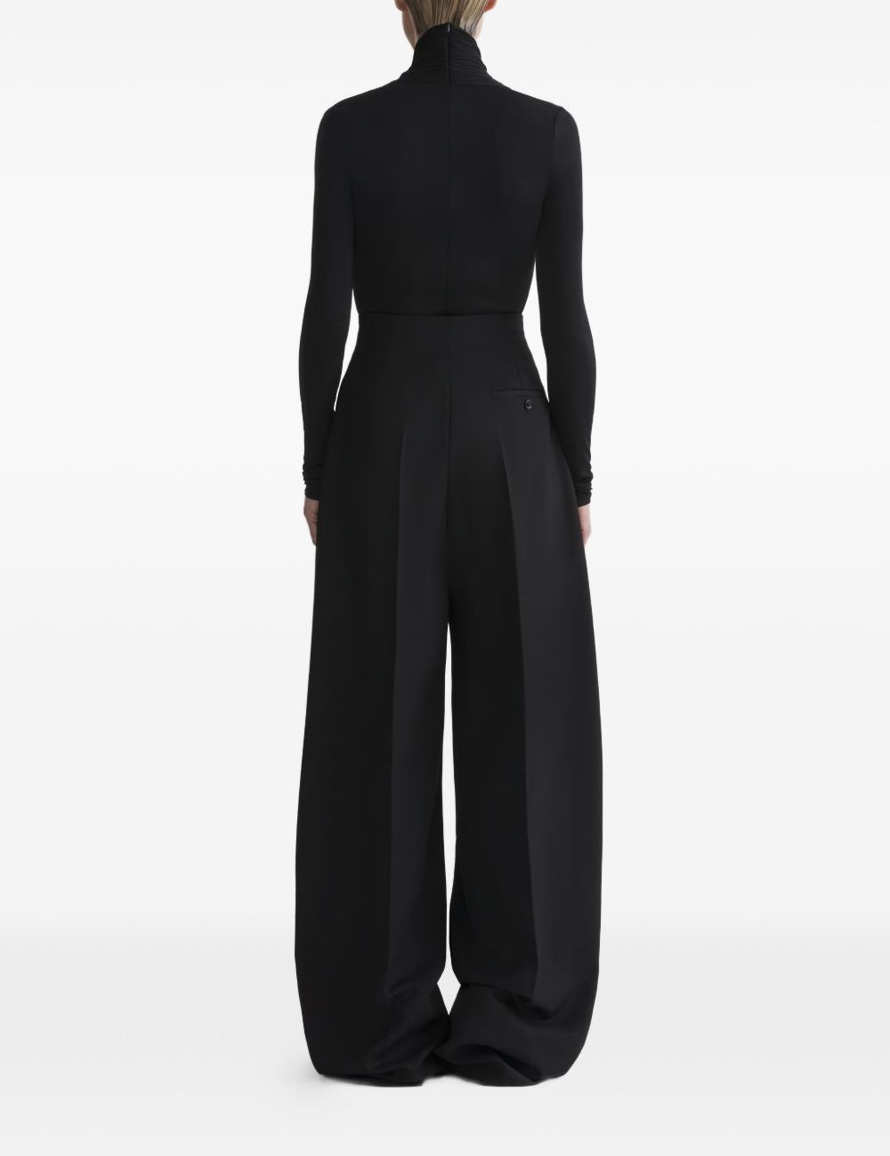 Body con dettaglio a incrocio in nero Mugler - donna 