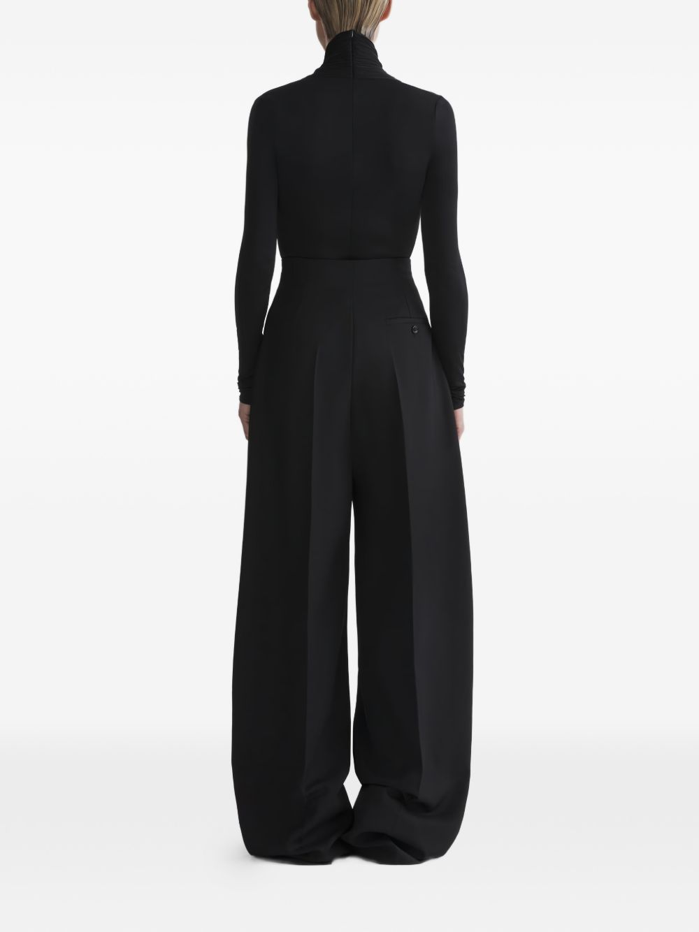 Body con dettaglio a incrocio in nero Mugler - donna 