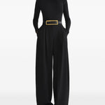 Body con dettaglio a incrocio in nero Mugler - donna 