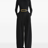 Body con dettaglio a incrocio in nero Mugler - donna 