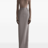 Body con dettaglio a incrocio in marrone Mugler - donna 