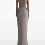 Body con dettaglio a incrocio in marrone Mugler - donna 