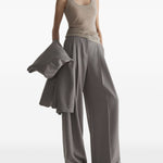 Canotta in jersey in beige Mugler - donna 