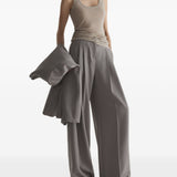 Canotta in jersey in beige Mugler - donna 