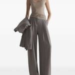Canotta in jersey in beige Mugler - donna 