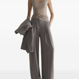 Canotta in jersey in beige Mugler - donna 