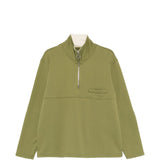 Felpa con zip in verde Namacheko - uomo 