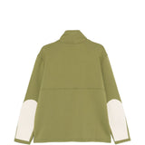 Felpa con zip in verde Namacheko - uomo 
