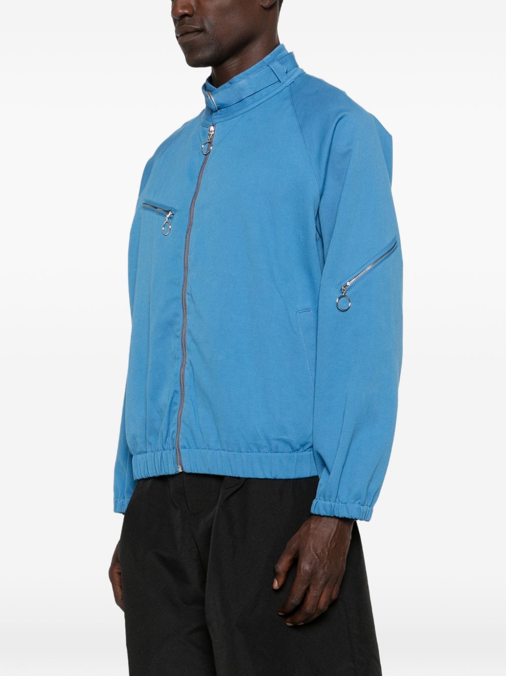 Giacca con zip in blu Namacheko - uomo 