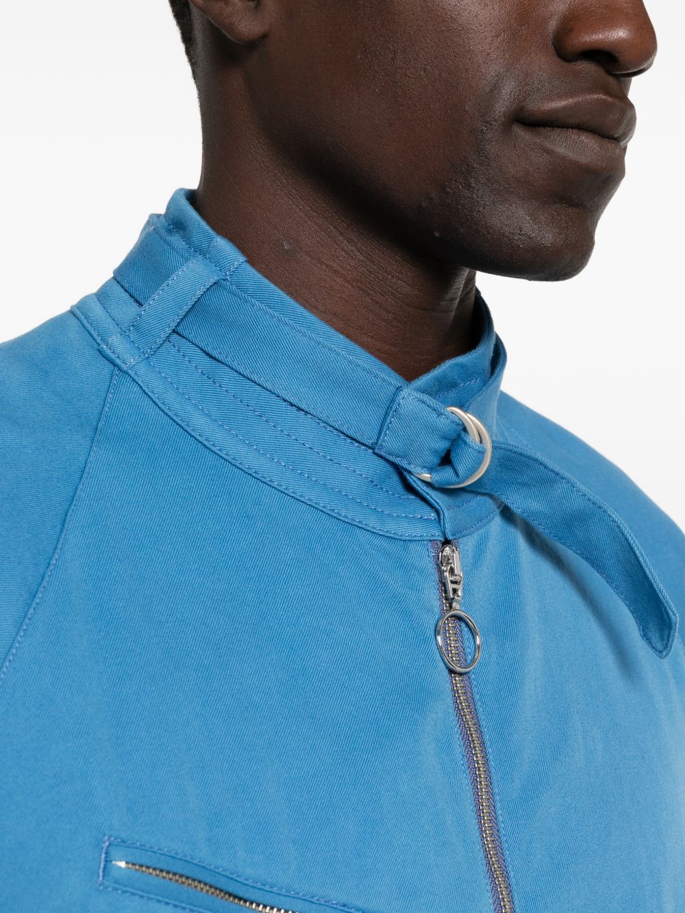 Giacca con zip in blu Namacheko - uomo 