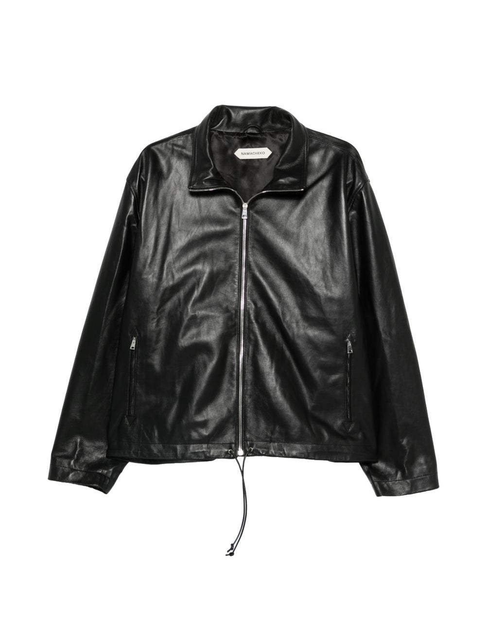 Giacca Cariddi in pelle nero Namacheko - uomo 