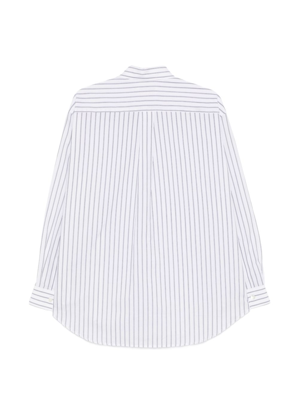 Camicia a righe con colletto classico in bianco Namacheko - uomo 