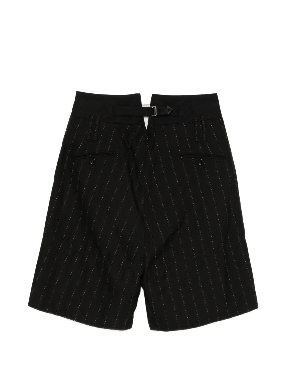 Pantaloncini gessati in nero Namacheko - uomo 