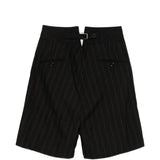 Pantaloncini gessati in nero Namacheko - uomo 