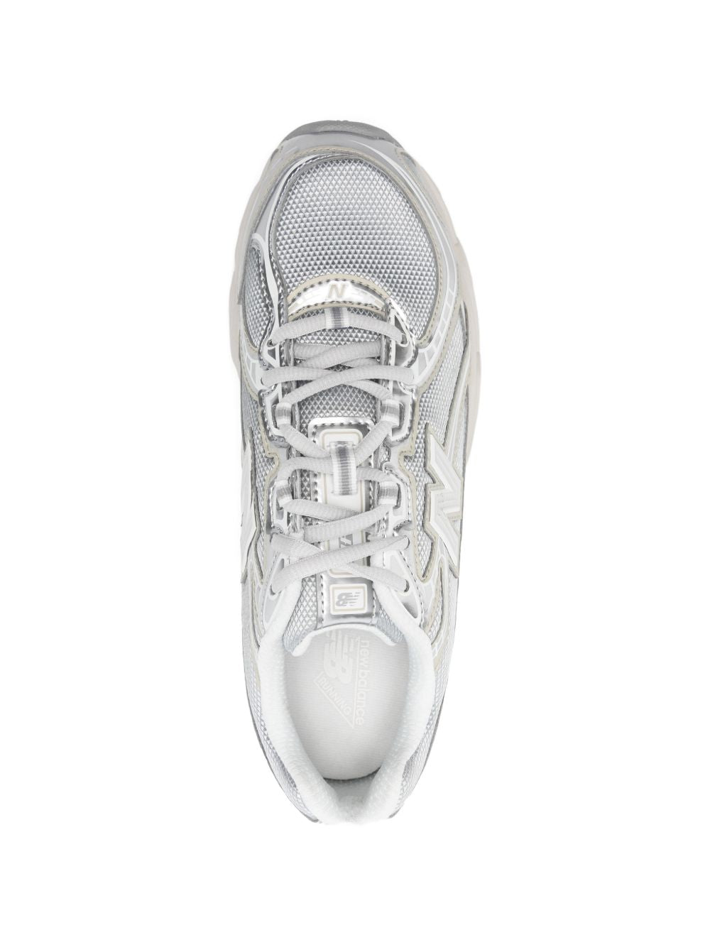 Sneakers 740 in argento 