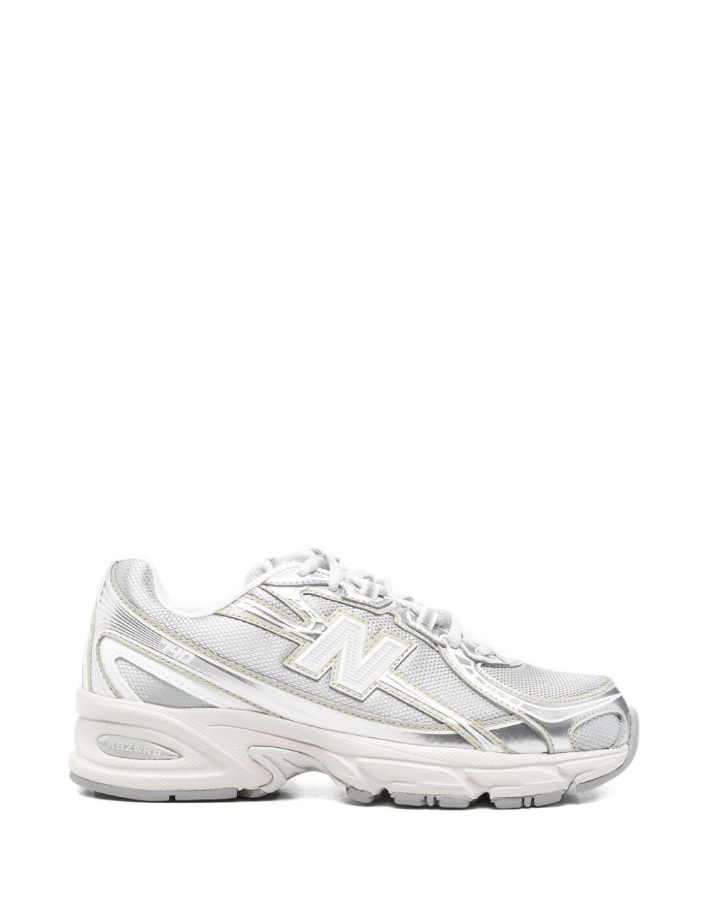 Sneakers 740 in argento 