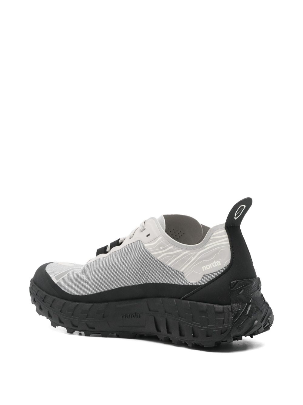 Sneakers con logo in grigio Norda - uomo 