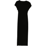 Abito a maniche corte in nero Norma kamali - donna 