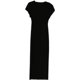 Abito a maniche corte in nero Norma kamali - donna 