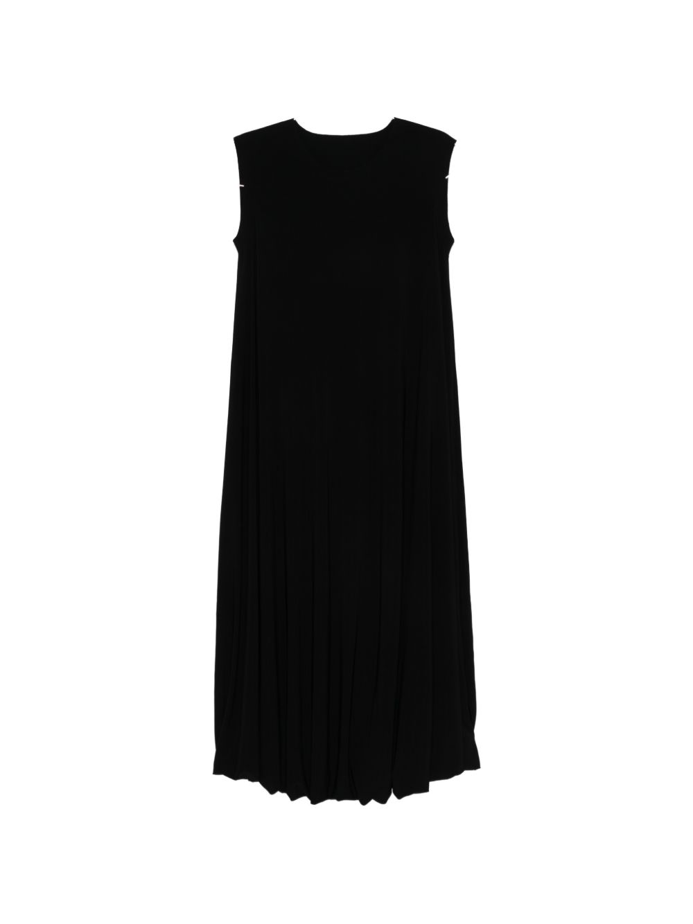 Abito midi senza maniche in nero Norma kamali - donna 