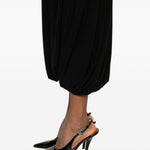 Abito midi senza maniche in nero Norma kamali - donna 