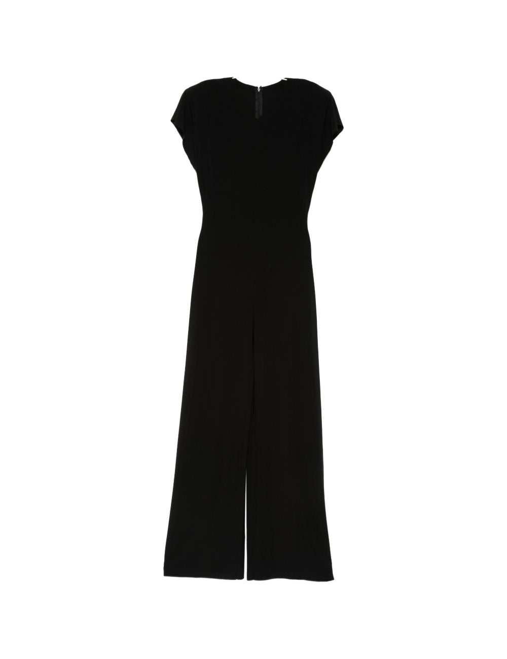 Tuta a maniche corte in nero Norma kamali - donna 