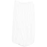 Gonna midi arricciata in bianco Norma kamali - donna 