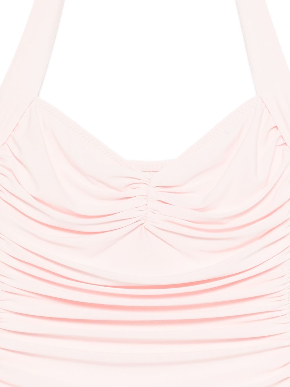 Costume da bagno intero con ruches Bill Mio in rosa Norma kamali - donna 