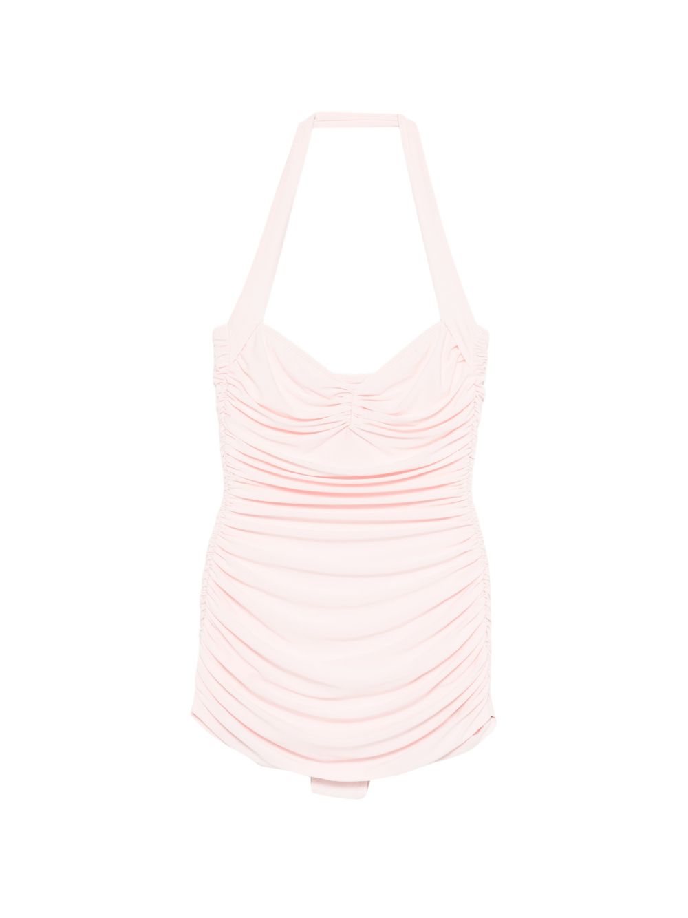 Costume da bagno intero con ruches Bill Mio in rosa Norma kamali - donna 