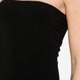 Abito maxi a tubino in nero Norma kamali - donna 