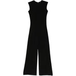 Tuta intera in nero Norma Kamali - donna 