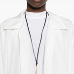 Abito lungo oversize a camicia in bianco NORMA KAMALI - donna 