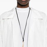 Abito lungo oversize a camicia in bianco NORMA KAMALI - donna 