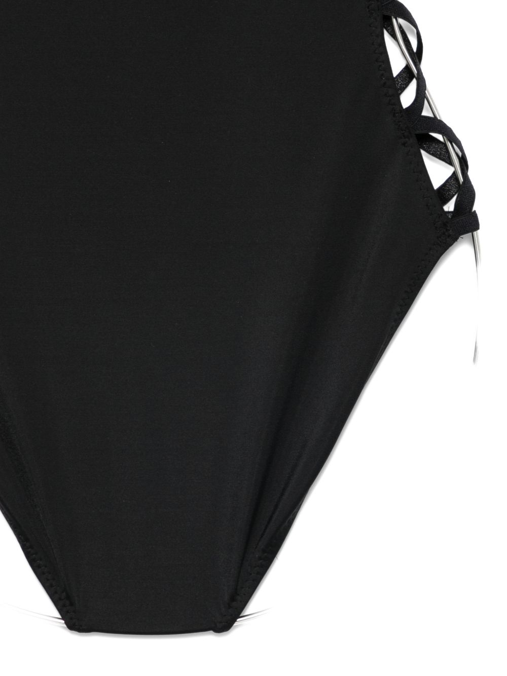 Costume da bagno monospalla in nero Norma kamali - donna 