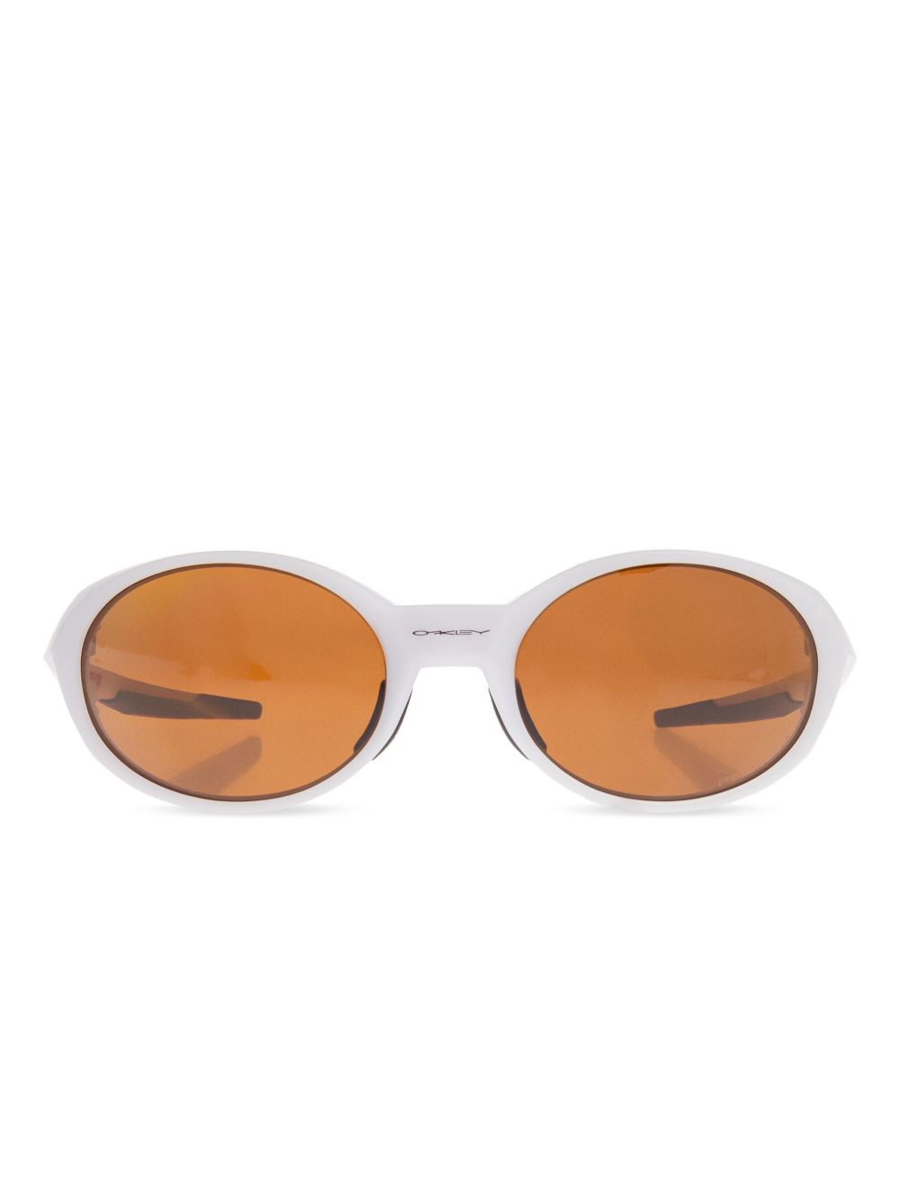 Occhiali da sole ovali in argento Oakley - unisex 