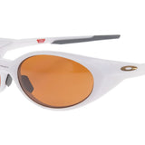 Occhiali da sole ovali in argento Oakley - unisex 