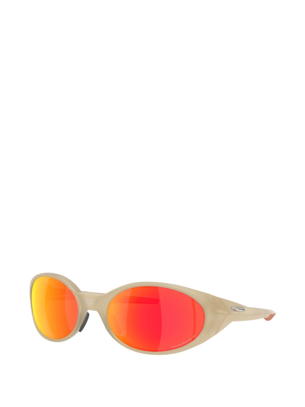 occhiali da sole ovali con lente rossa oakley - unisex 