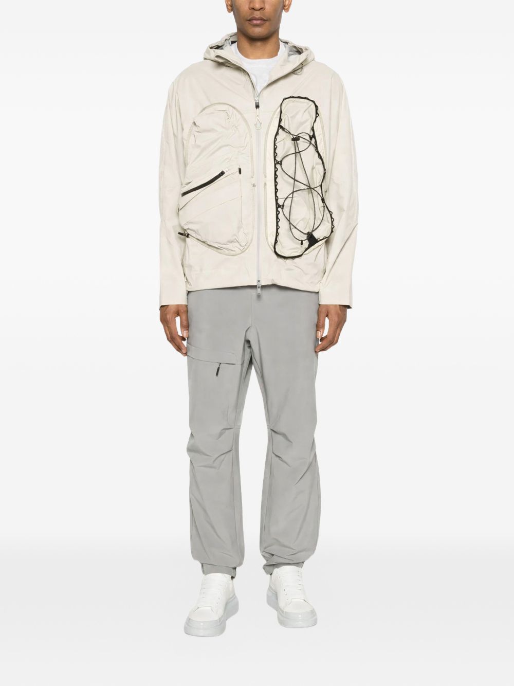 Giacca con cappuccio latitude veil in beige Oakley - uomo 
