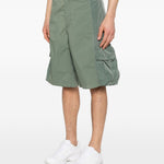 Pantaloncini cargo con pannelli in verde Oakley - uomo 