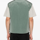 Gilet con tasca con zip in verde Oakley - uomo 