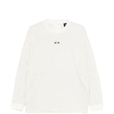T-shirt girocollo in bianco Oakley - uomo 